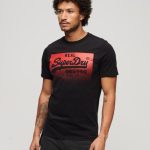 Vintage RED Box Gradient T-shirt