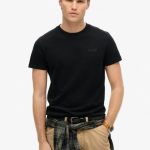 Organic Cotton Essential BLACK Logo T-Shirt